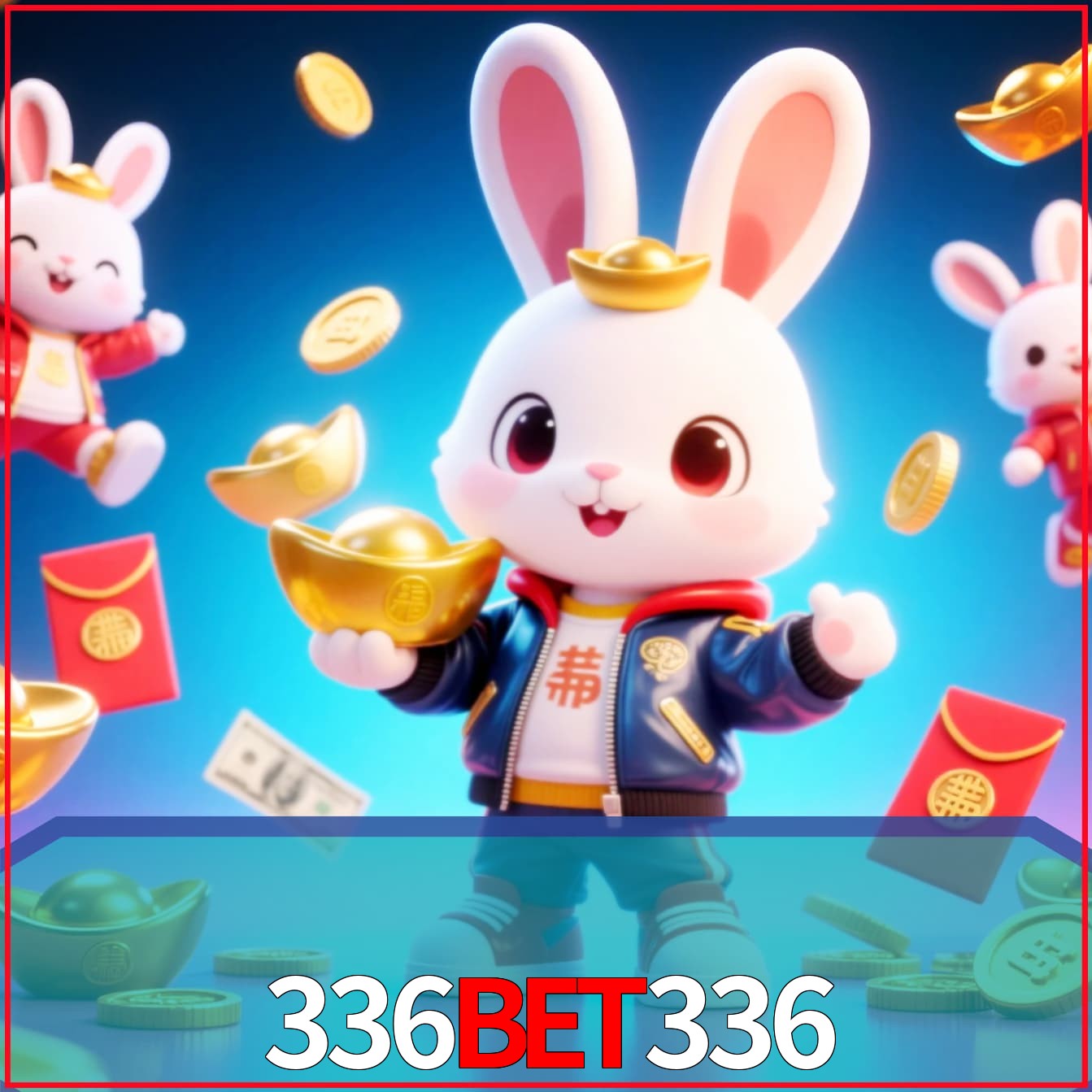 Slot machine 3D icon with number 7 and 1